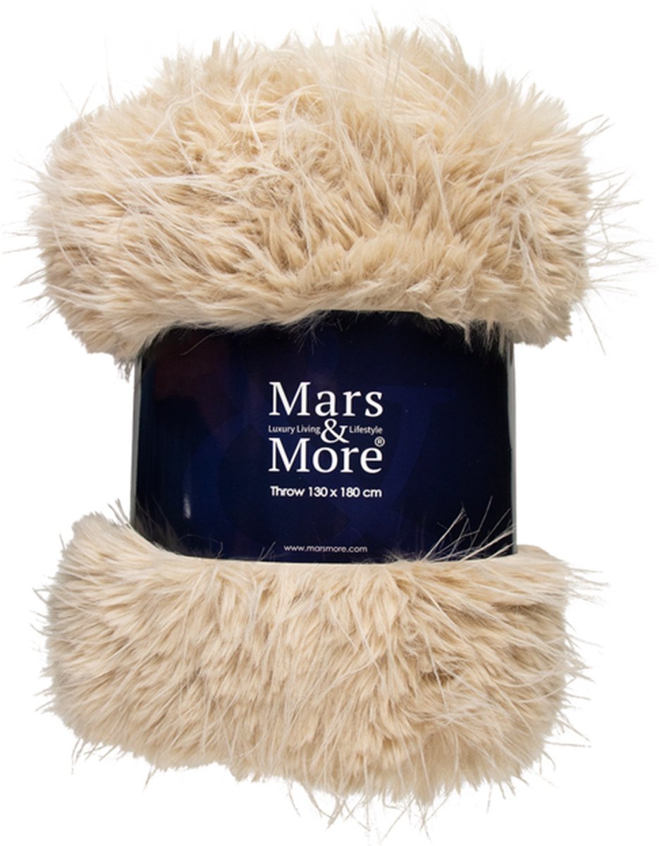 Mars & More - Plaid 'Teddy' (180cm x 130cm