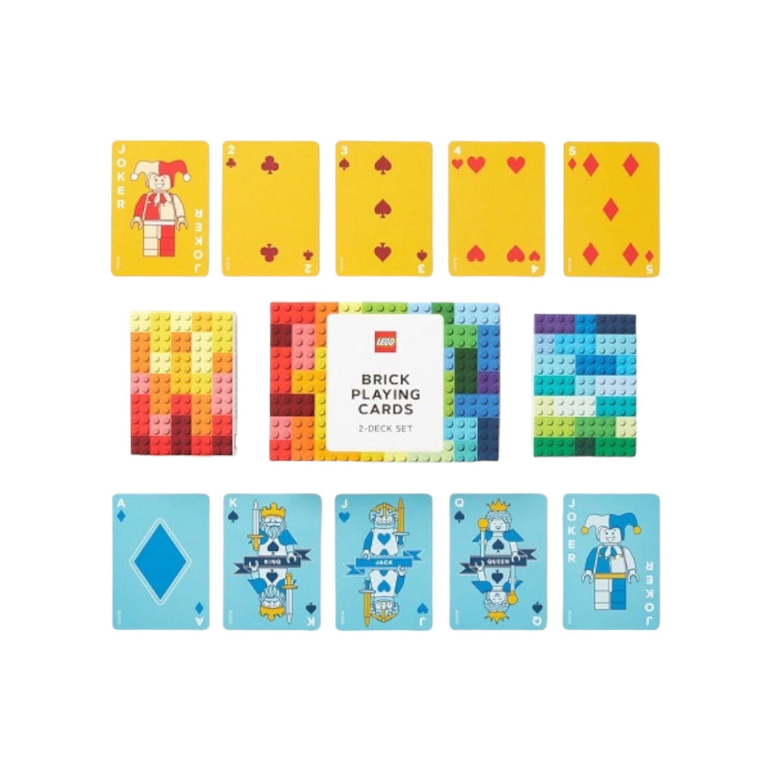 Lego - Speelkaarten 'Brick'