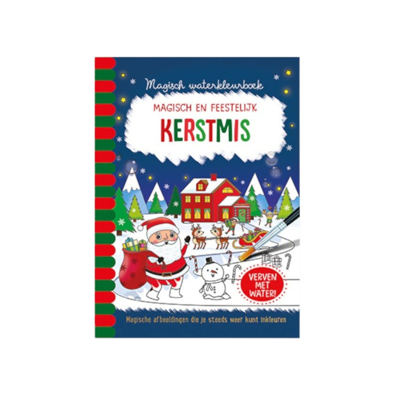 Lantaarn Publishers - Magisch waterkleurboek 'Kerstmis'