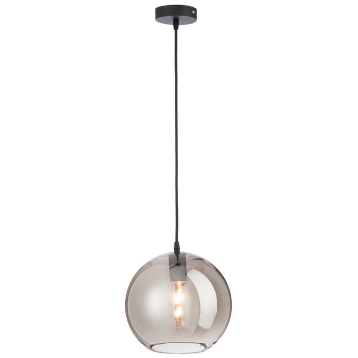 J-Line - Hanglamp met zilveren bol 'Mirror' - Medium