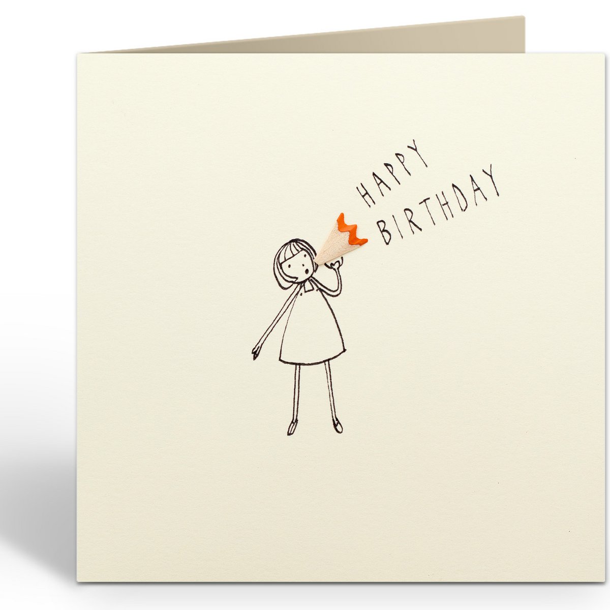 The Card Company - Wenskaart 'Birthday Loud Hailer' (Dubbel)