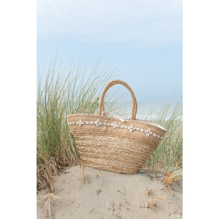 J-Line - Sac de Plage 'Palma' (Coquillages, Joncs de Mer)