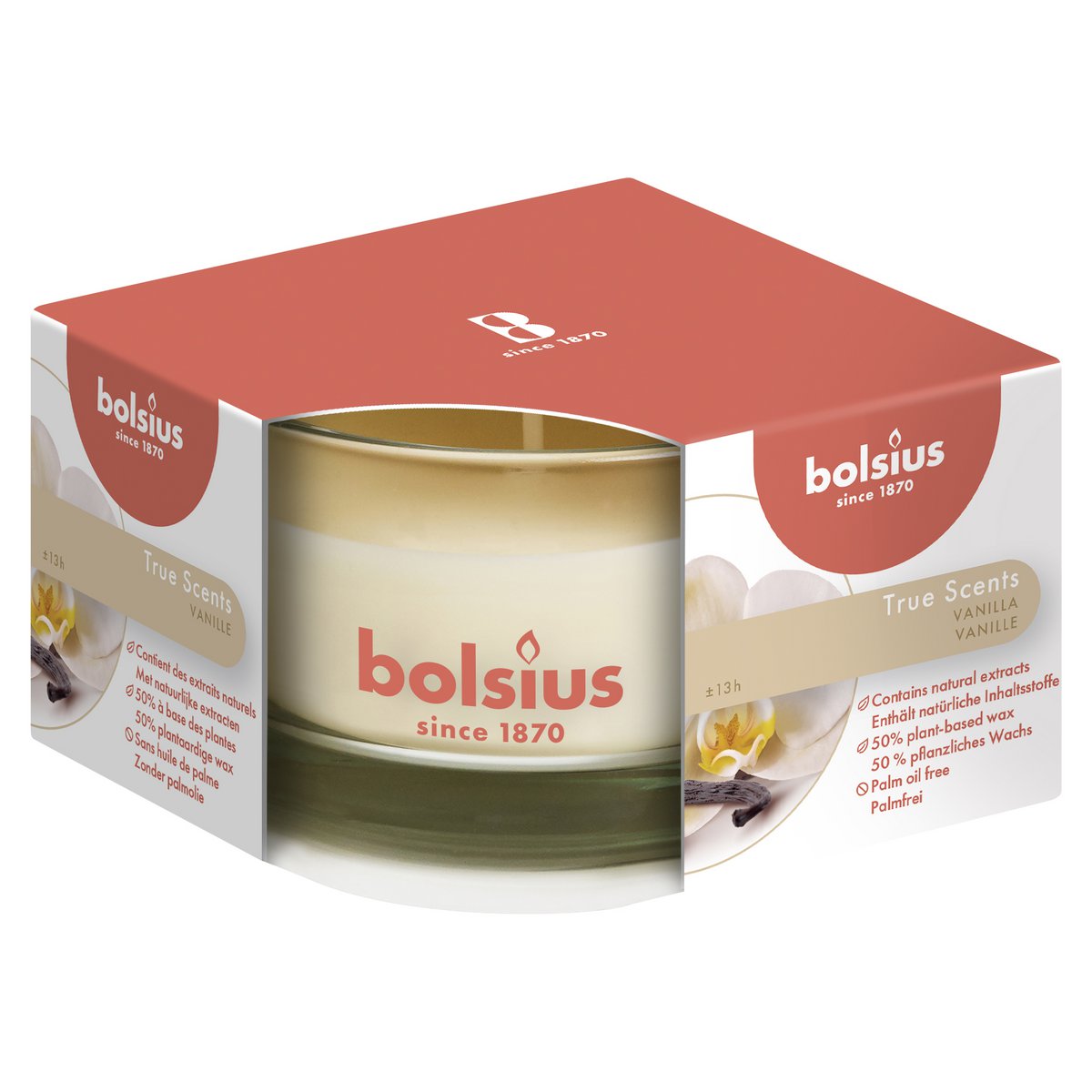 Bolsius - Geurkaars 'True Scents' (50cm, Vanille)