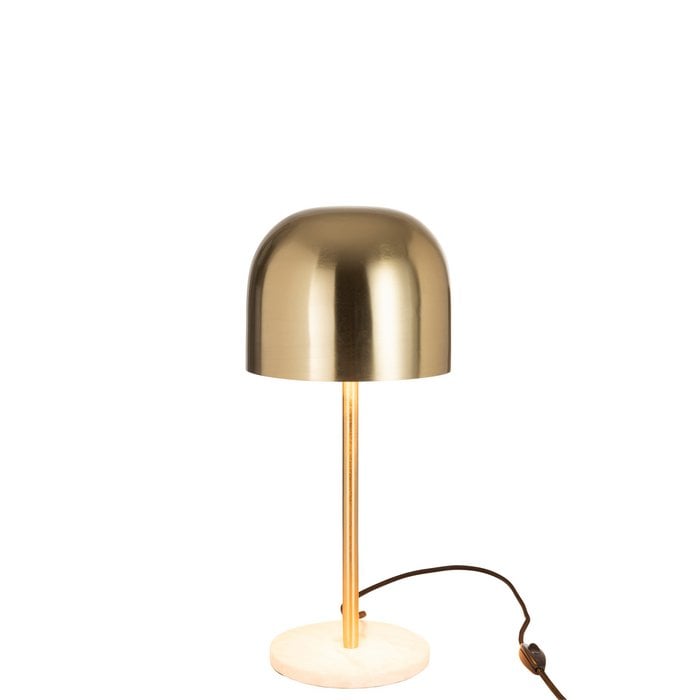 J-Line - Tafellamp 'Queen' - Marmer goud