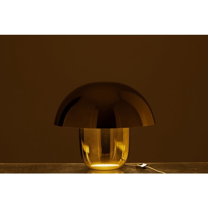 J-Line - Lampe 'Mushroom' (Gold, Größe S)