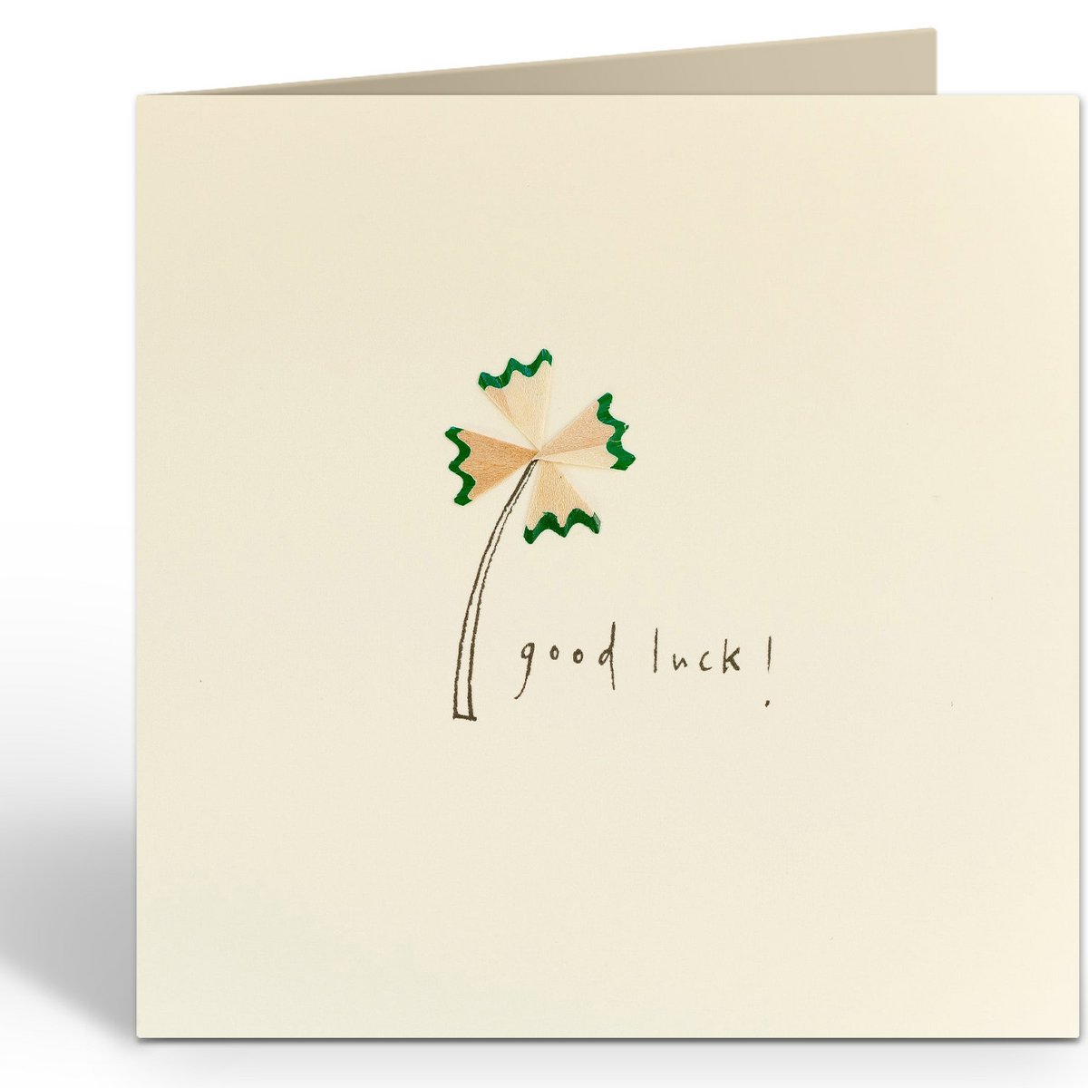 The Card Company - Wenskaart 'Good Luck' (Dubbel)