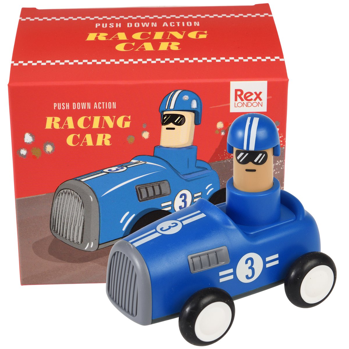Rex London - Duw-Racewagen 'Race' (Blauw)