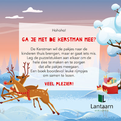 Lantaarn Publishers - Kerstmis Boek & Puzzelslee