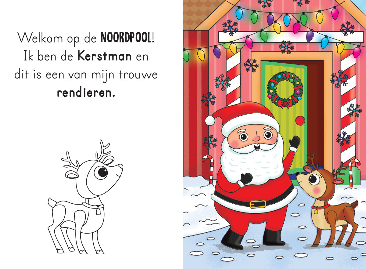 Lantaarn Publishers - Magisch waterkleurboek 'Kerstmis'