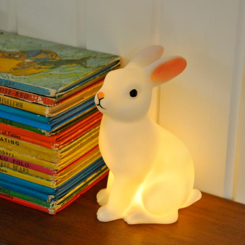 Rex London - Nachtlampje met LED 'Woodland Rabbit'