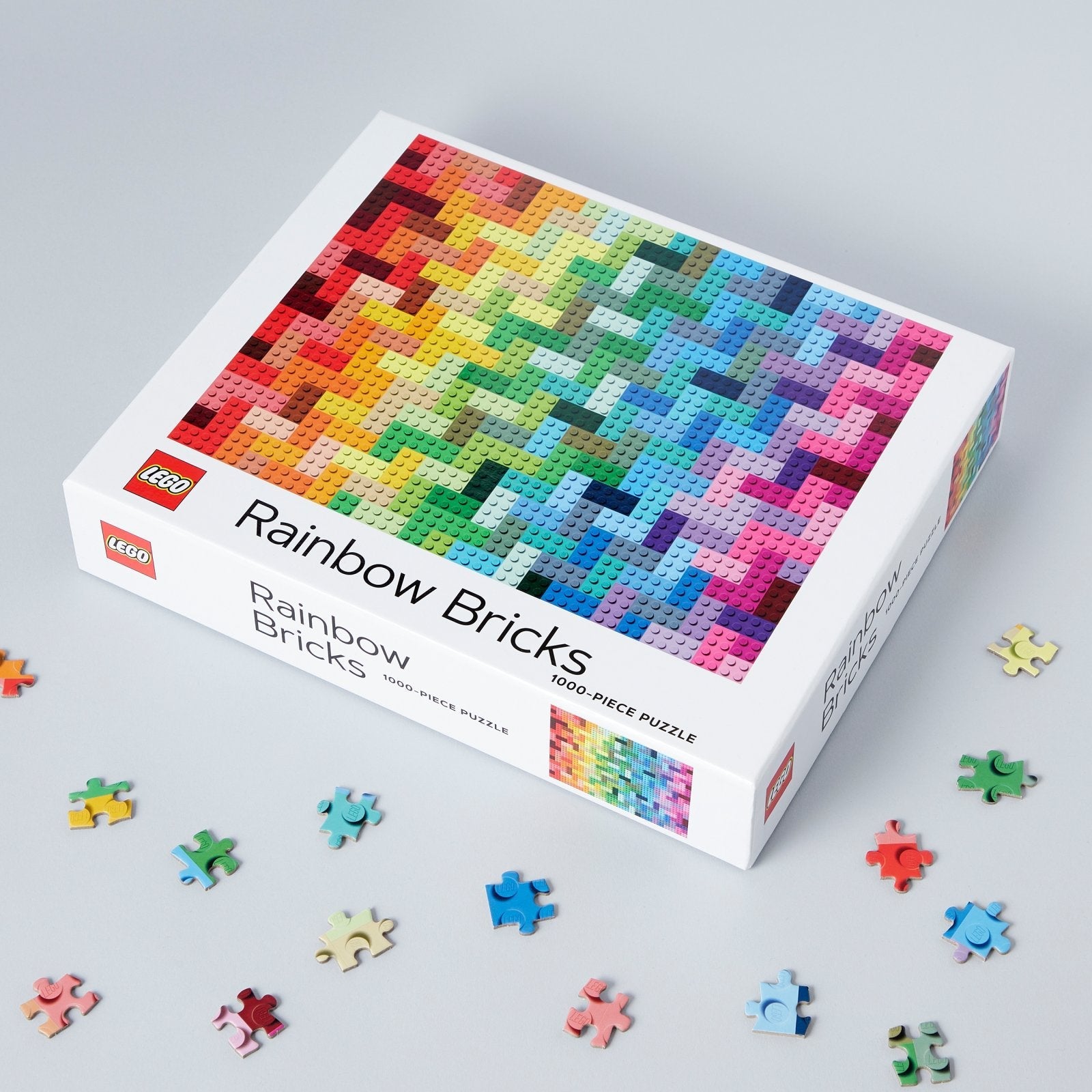 Lego - Puzzel 'Rainbow Bricks' (1000 stukjes)